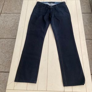 BLOWOUT SALE Goldsign denim coated jeans. Style # 25. With black coating. Great!